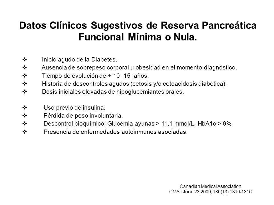 Perdida de peso involuntaria y diabetes